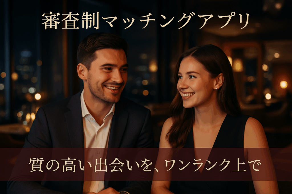 質の高い出会いアプリ